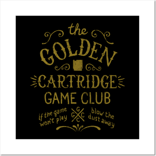 Golden Cartridge Game Club Posters and Art